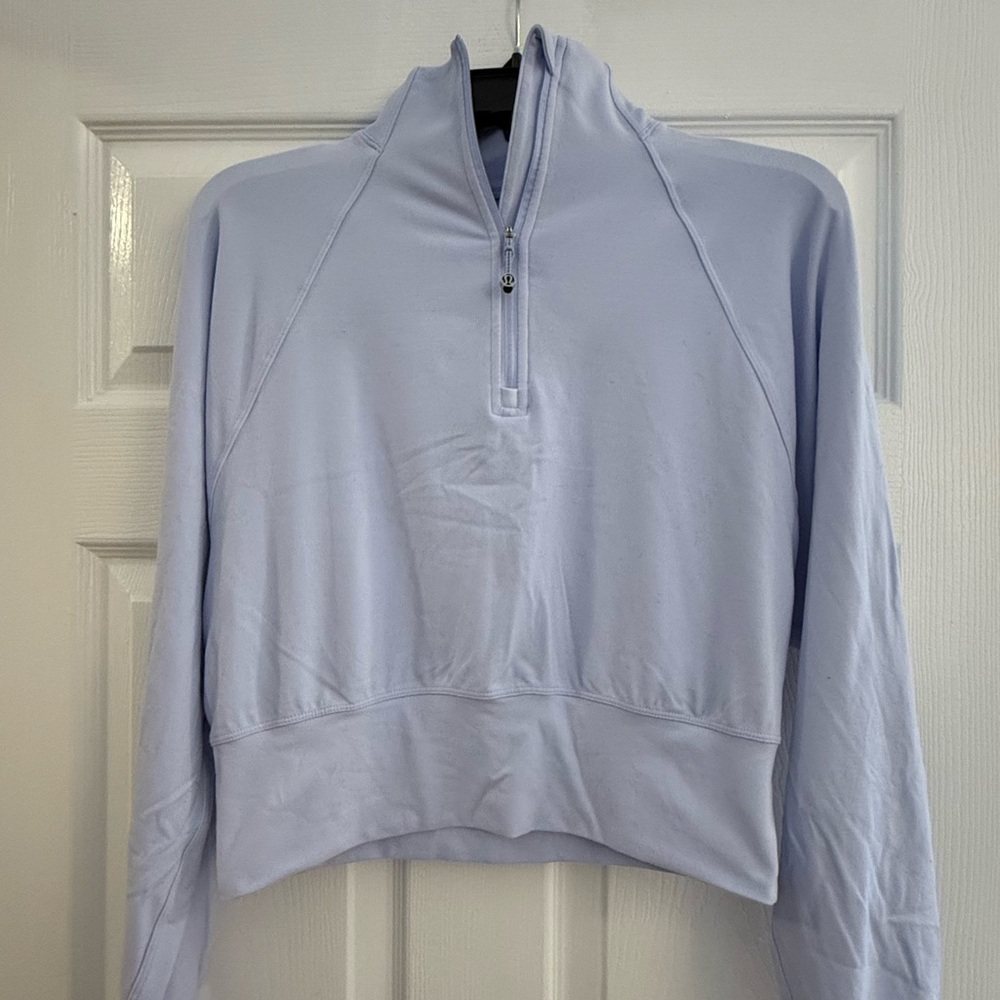 Lululemon Ready to Rulu Cropped 1/2 Zip